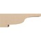 Ekena Millwork 6"W x 36"D x 12"H Thin Newport Rough Cedar Woodgrain TimberThane Corbel, Primed Tan CORUR06X36X12NEWRCPR - alternate 4